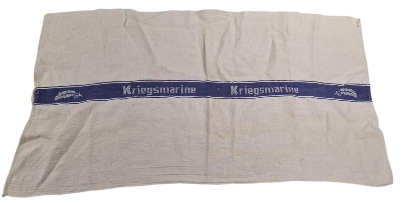 a ww2 german kriegsmarine towel