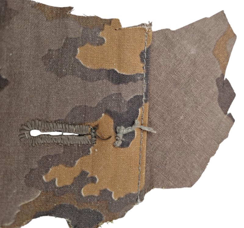 piece off fabric from the waffen ss in oak camo