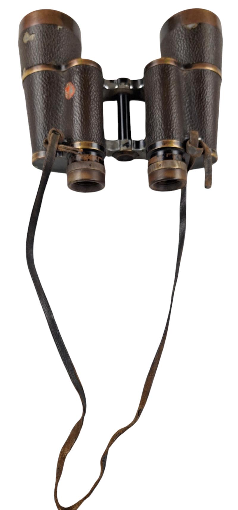 a Wehrmacht 10x50 binoculars 