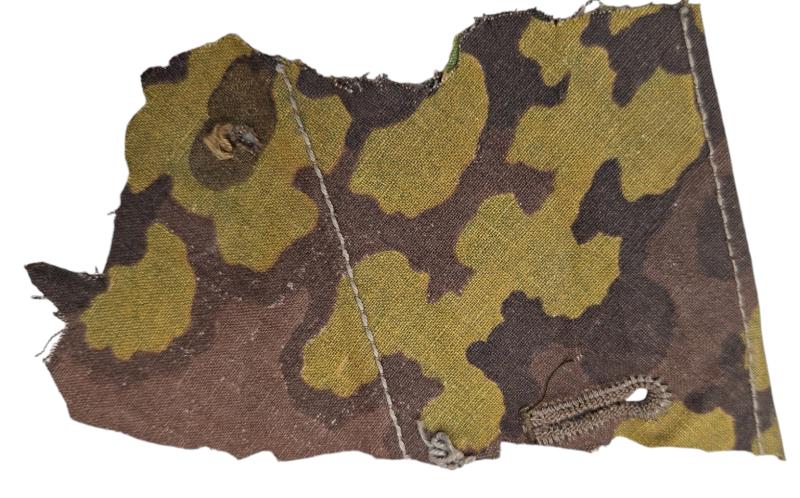 piece off fabric from the waffen ss in oak camo