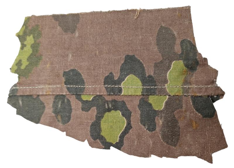 piece off fabric from the waffen ss in oak camo