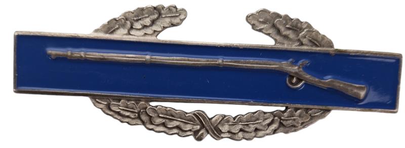 a postwar Combat Infantryman badge