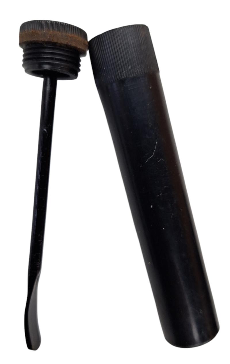 WW2 British Army Lee-Enfield Black Bakelite MK5 Rifle Oil Bottle