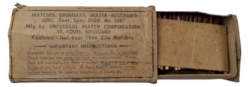 a box off us ww2 matches