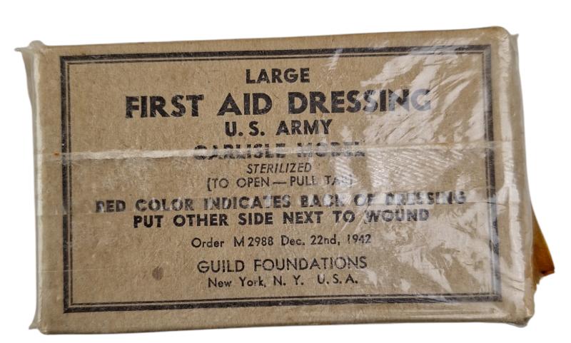 US large first-aid dressing,