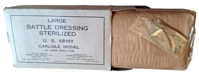 US large first-aid dressing,