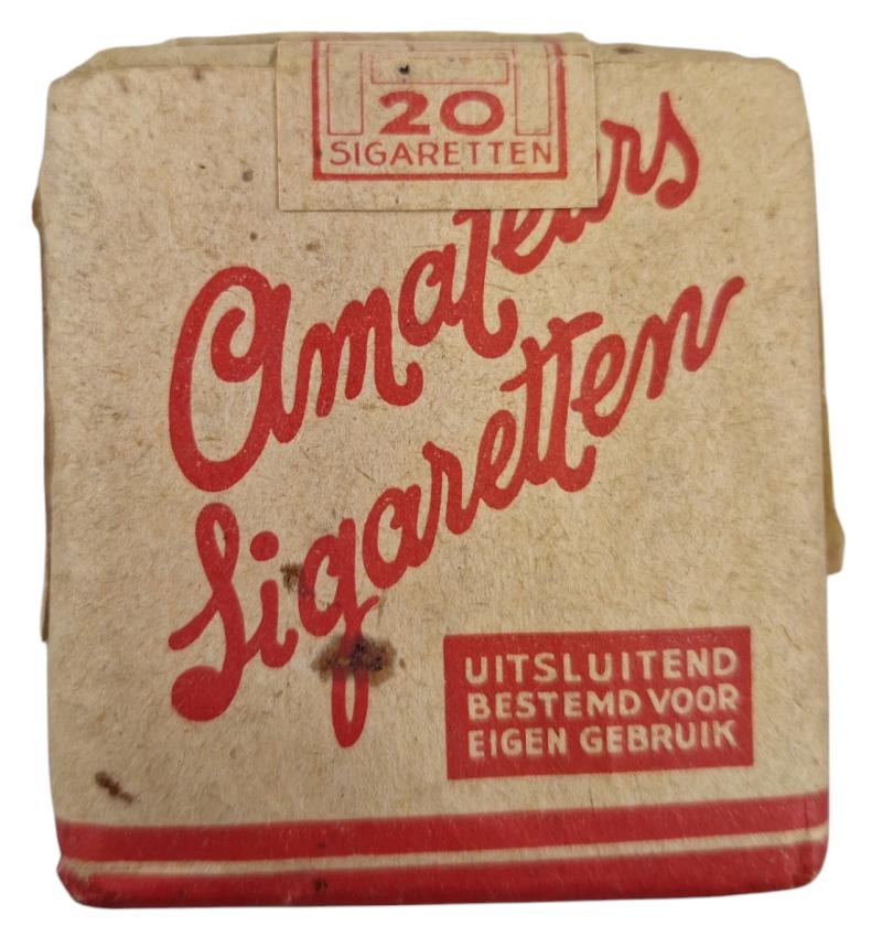 a full pack of Dutch cigarettes