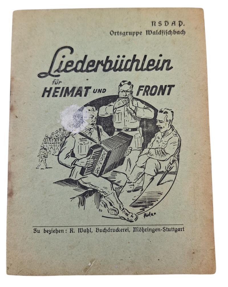a german  nsdap liederbüchlein heimat und front