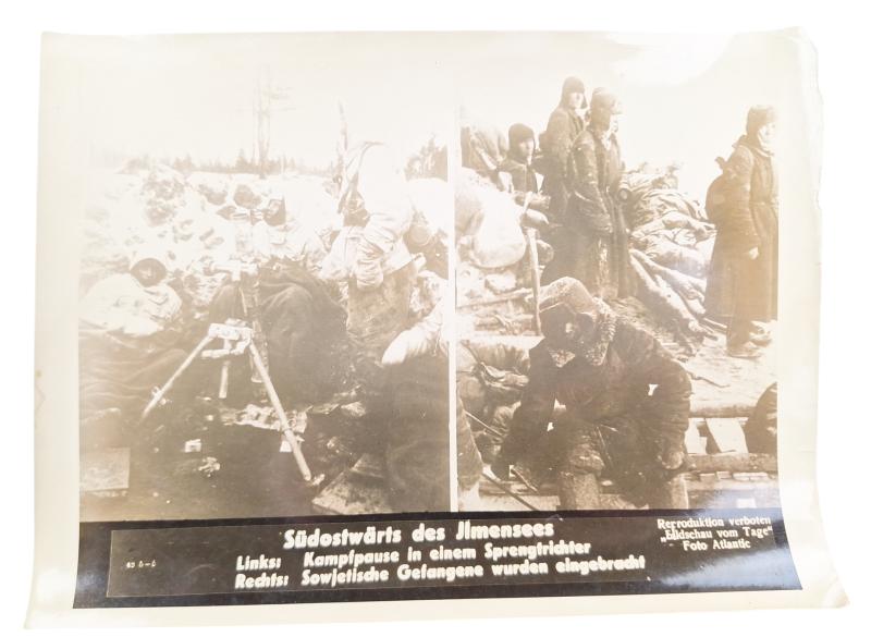 a German WW2 press photo in the size 18x24cm