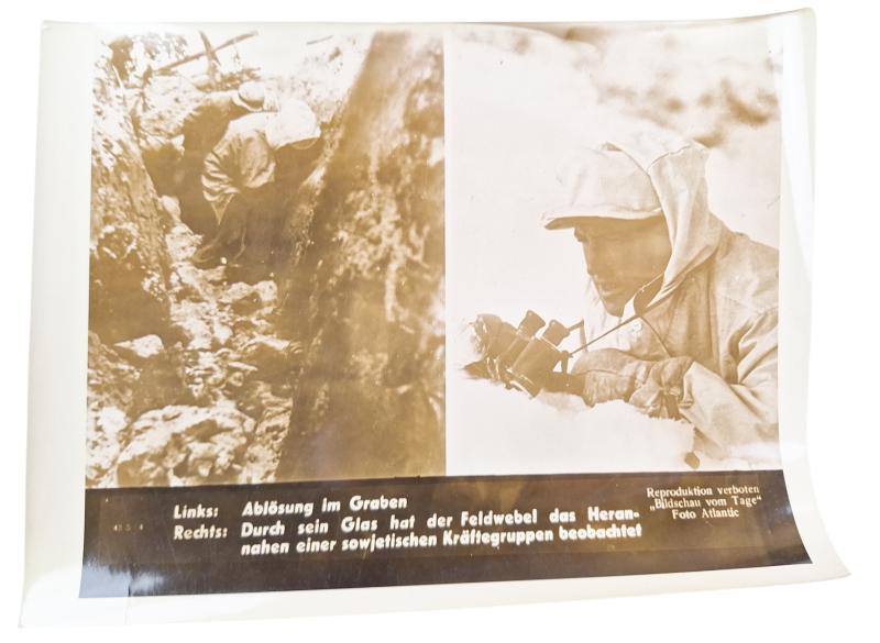 a German WW2 press photo in the size 18x24cm