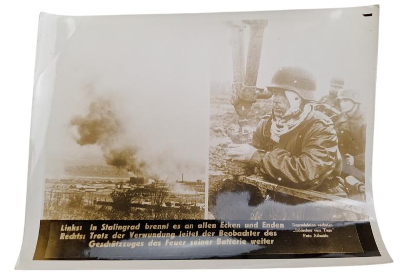 a German WW2 press photo in the size 18x24cm