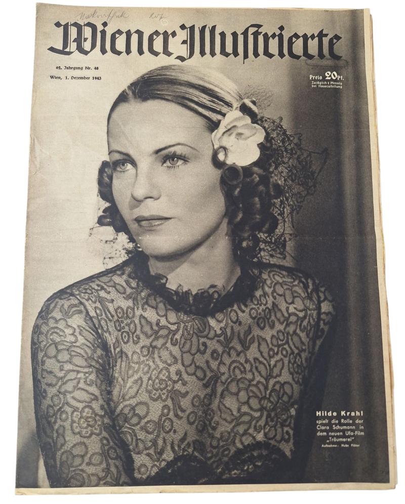a german/austrian   Wiener Illustrierte magazine