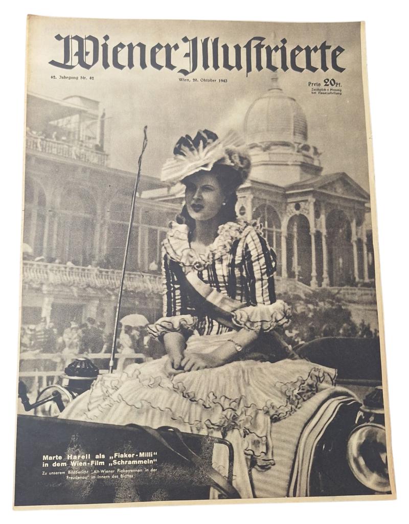 a german/austrian   Wiener Illustrierte magazine