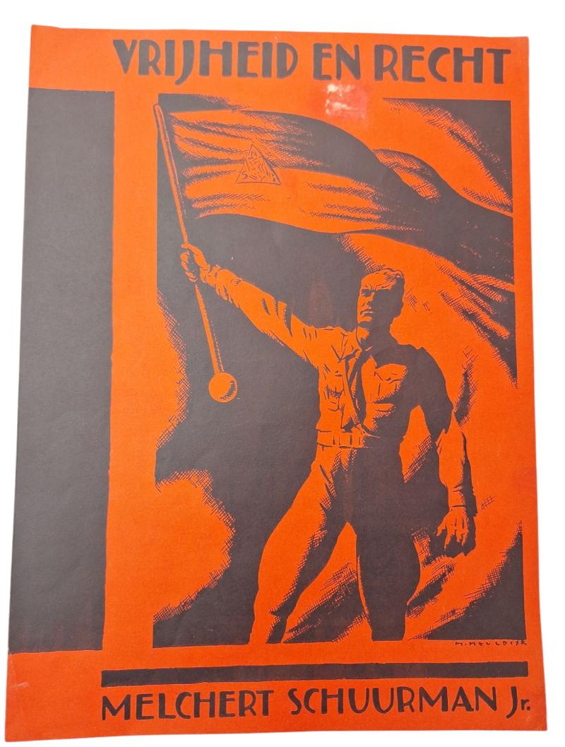 a dutch ww2 nsb music sheet 