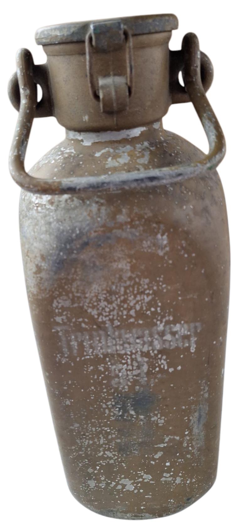 a Wehrmacht 5 liter drinking water bottle 