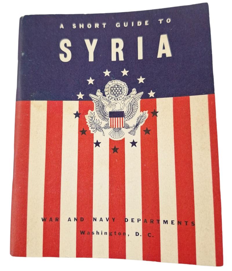 a us 1942  a pocket guide to Syria