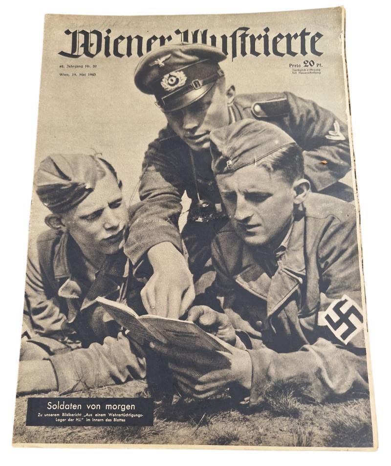 a german/austrian Wiener Illustrierte magazine