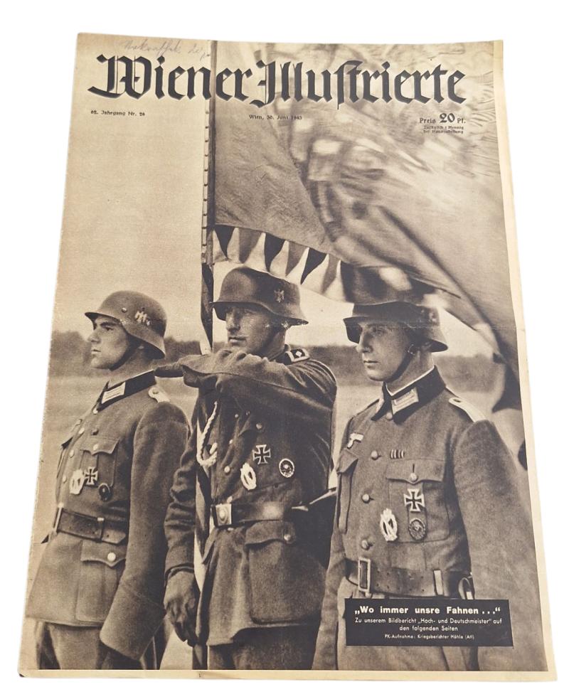 a german/austrian Wiener Illustrierte magazine