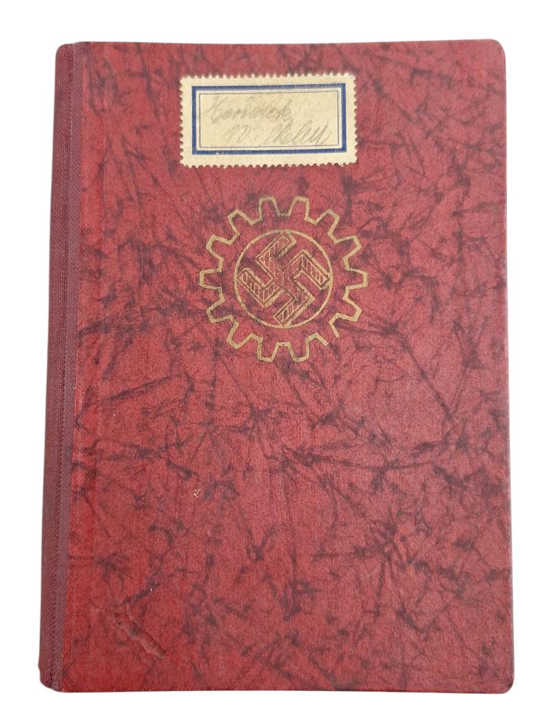 a German WW2 DAF Book (Deutsche Arbeitsfront)