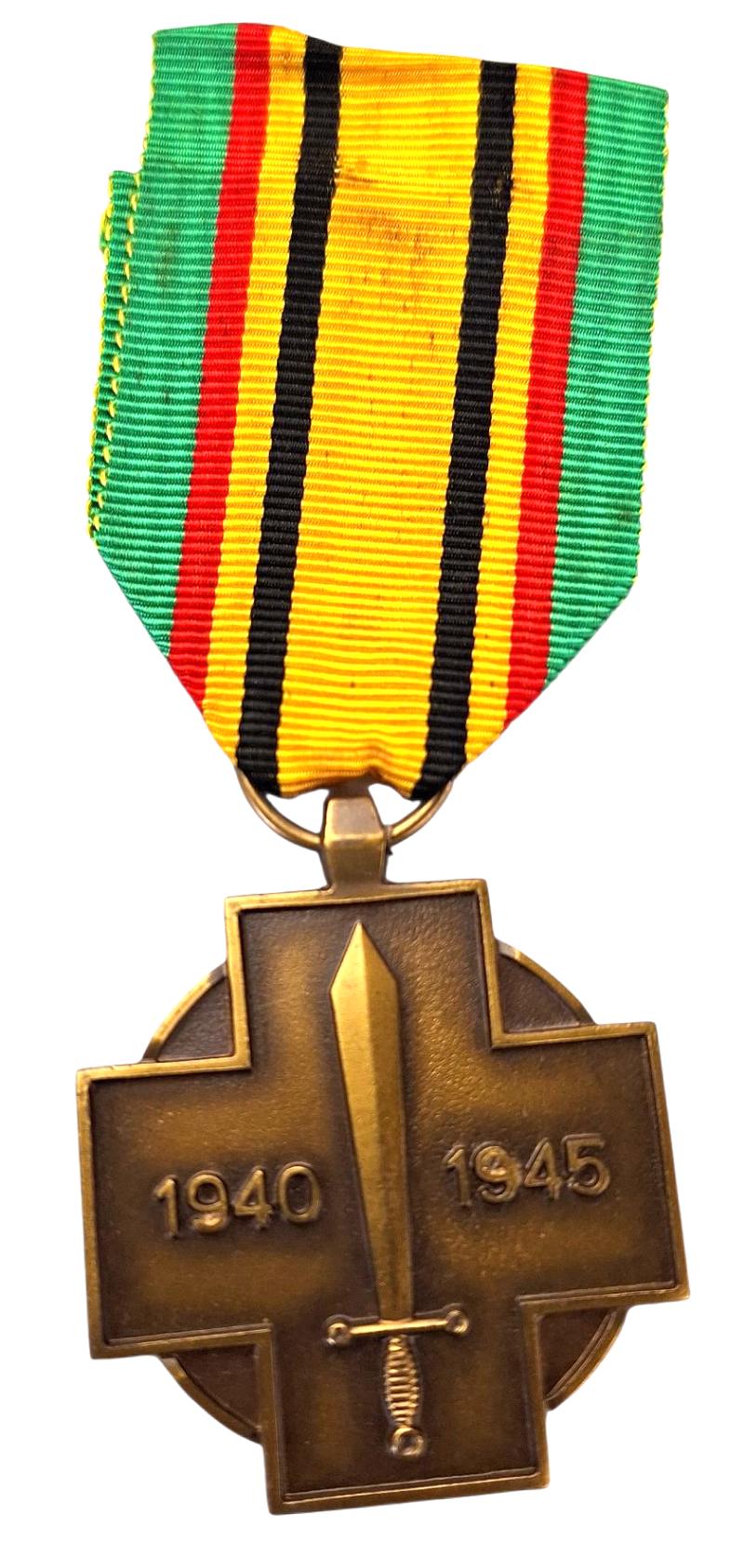 a belgium  1940-1945 Military Combatant’s Medal