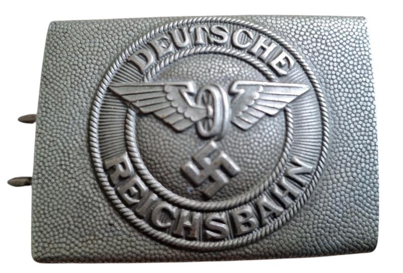 A rare  german ww2 reichsbahn  belt buckle