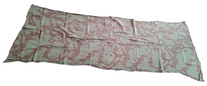a british ww2 camo net scarf