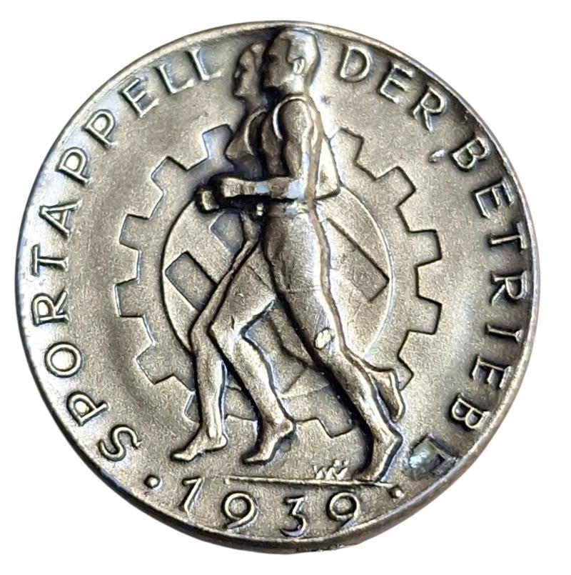 Sportappell Der Betriebe 1939 abzeichen