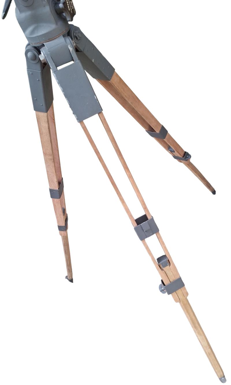 a german ww2 scissor binoculars (Scherenfernrohr) with its original tripod