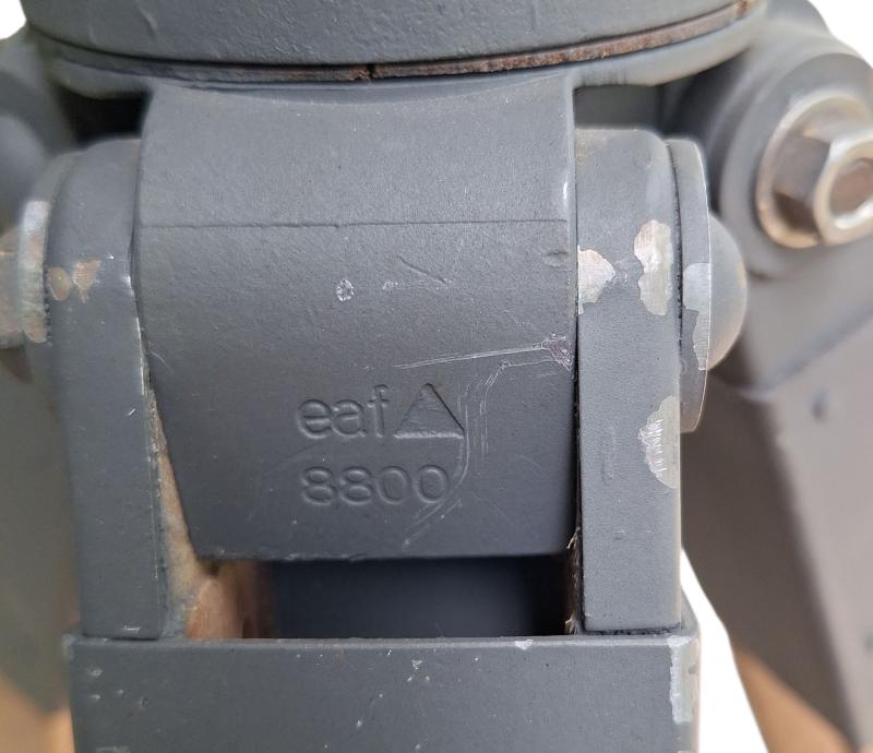 a german ww2 scissor binoculars (Scherenfernrohr) with its original tripod