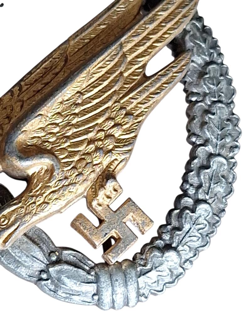 a german ww2 Fallschirmschützenabzeichen marked B&NL