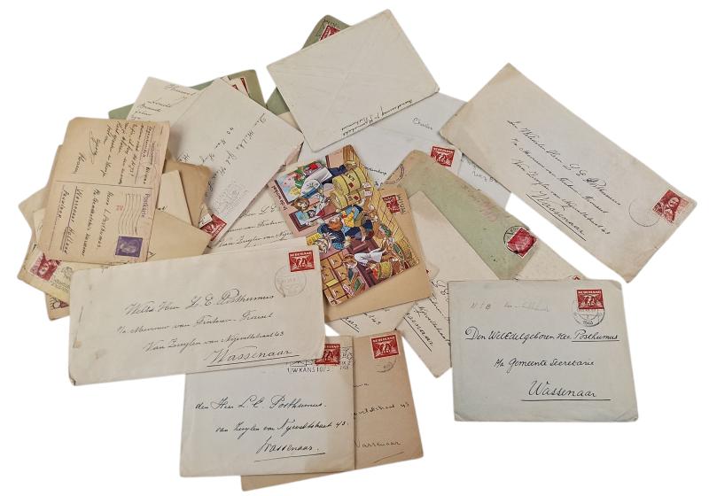 a dutch  set of NSB letters from Wassenaar and the surrounding area