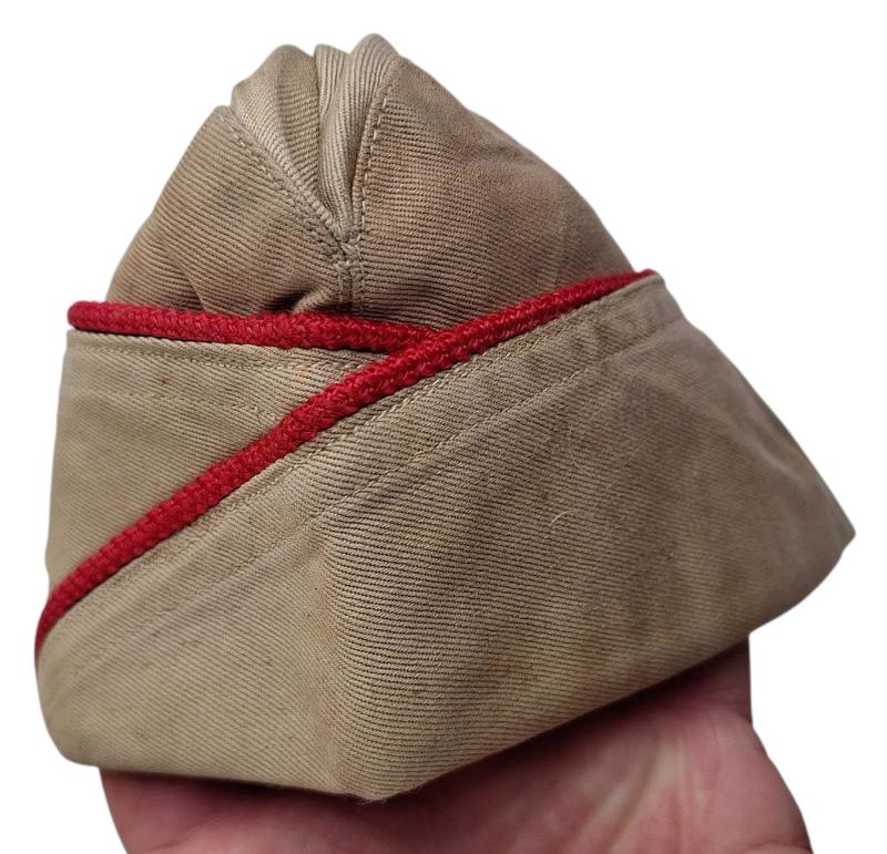 a us ww2 summer artillery garison cap