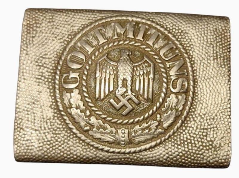 a wehrmacht ww2 heer buckle