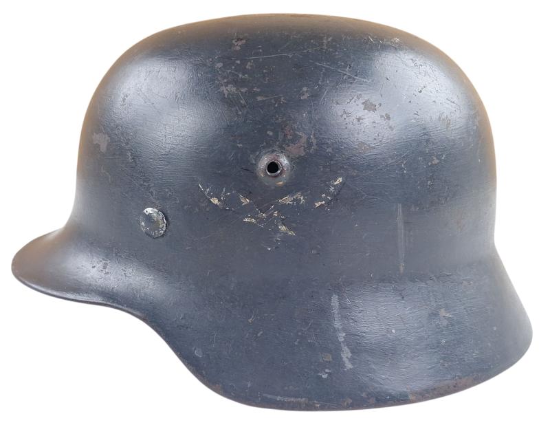 a Luftwaffe M35 helmet