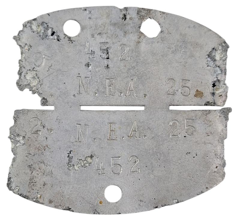 a wehrmacht part off a Erkennungsmarke