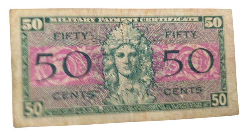 ww2 army issued money