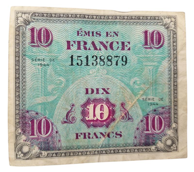 ww2 army issued money