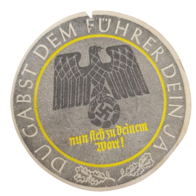 a german  ww2 1934 whw can label