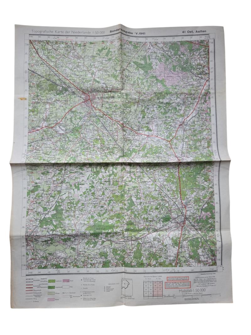 a wehrmacht map off