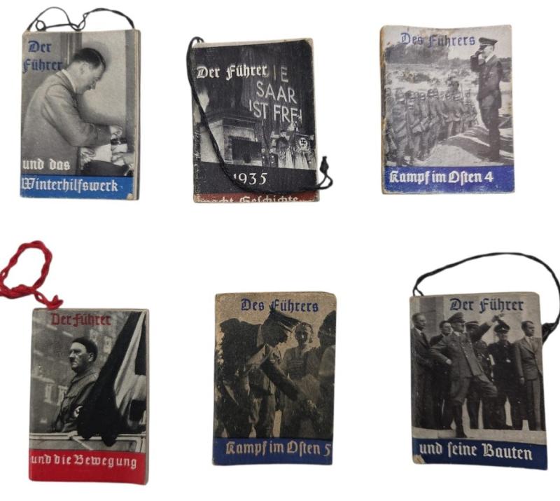 a set off 6 der fuhrer mini books