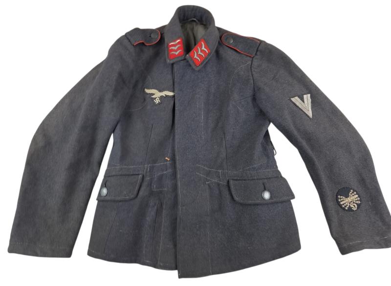 a german ww2 luftwaffe flak Fliegerbluse