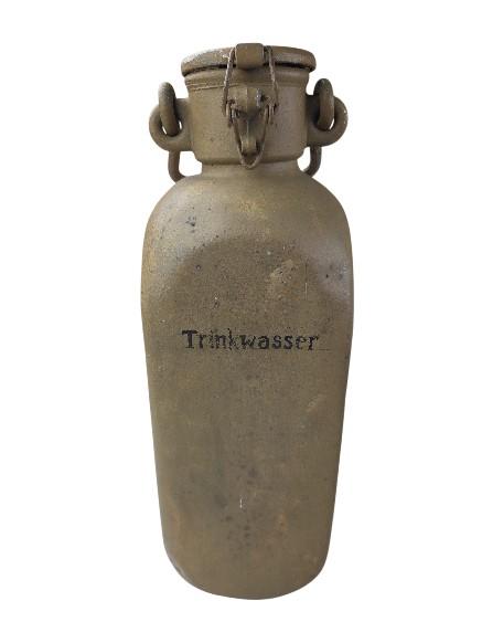 a Wehrmacht a painted over 5 liter drinking water bottle