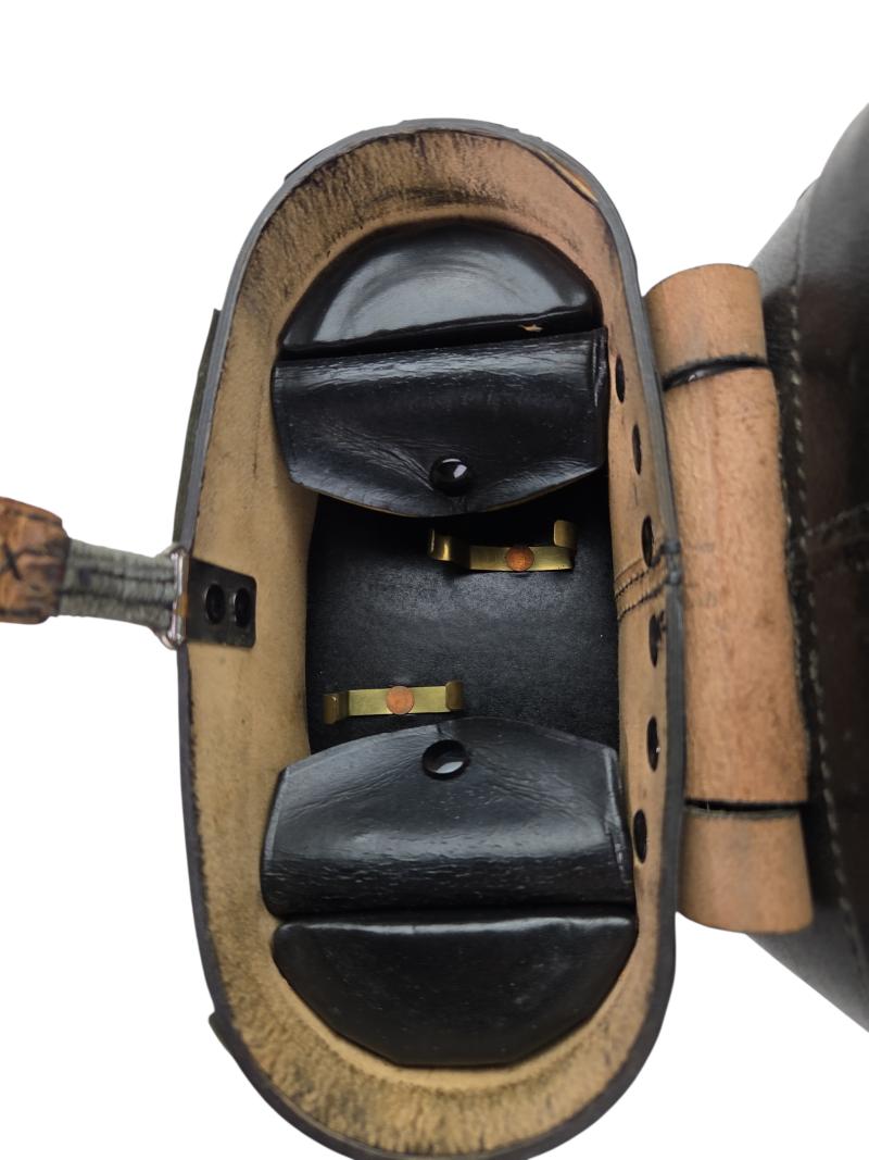 a German WWII Kriegsmarine binocular box