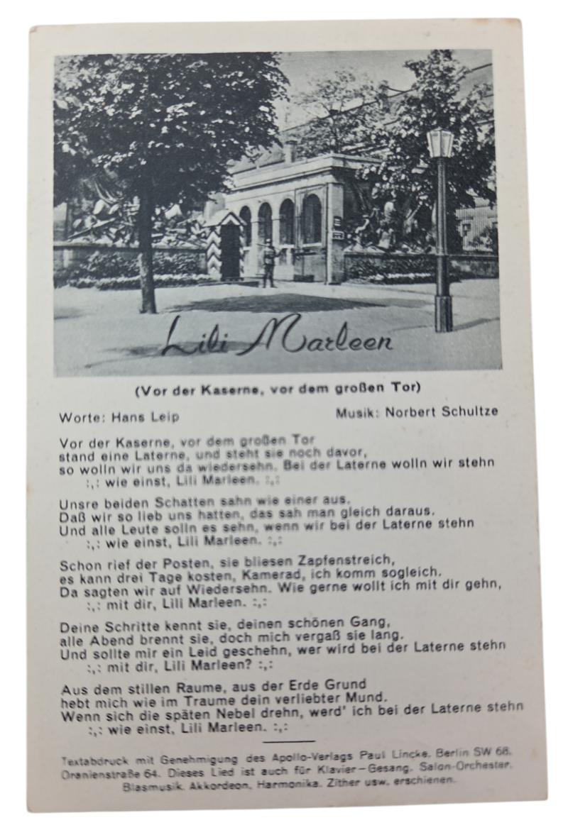 a german ww2 postcard