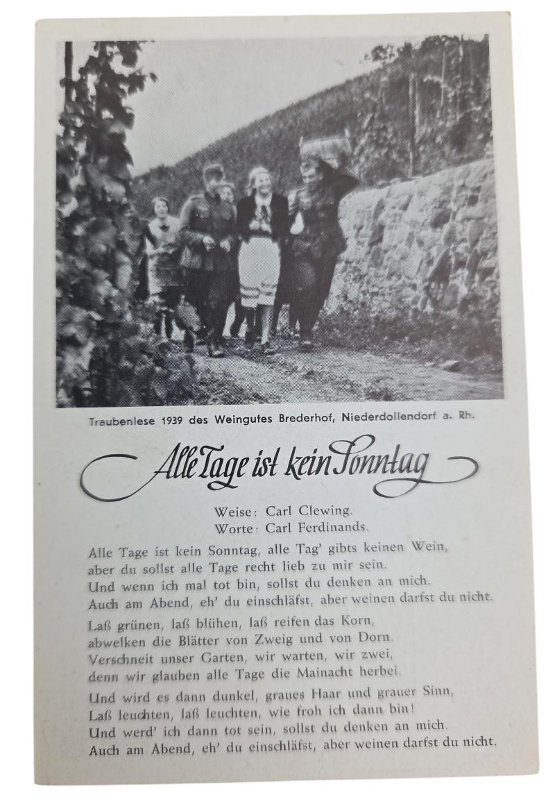 a german ww2 postcard