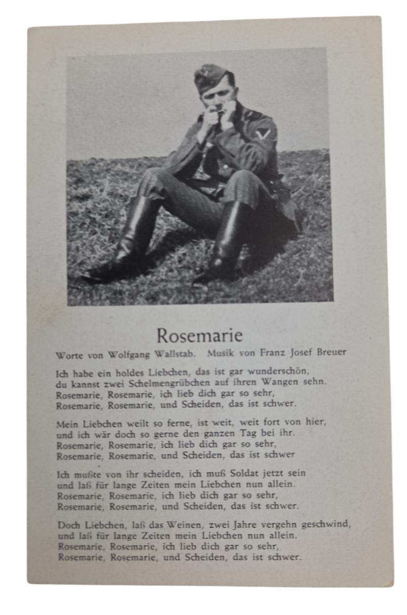 a german ww2 postcard