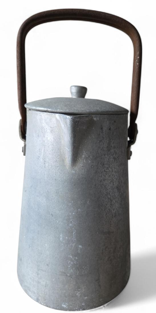 a Luftwaffe WWII metal coffee pot