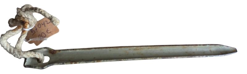 a german ww2 tent peg