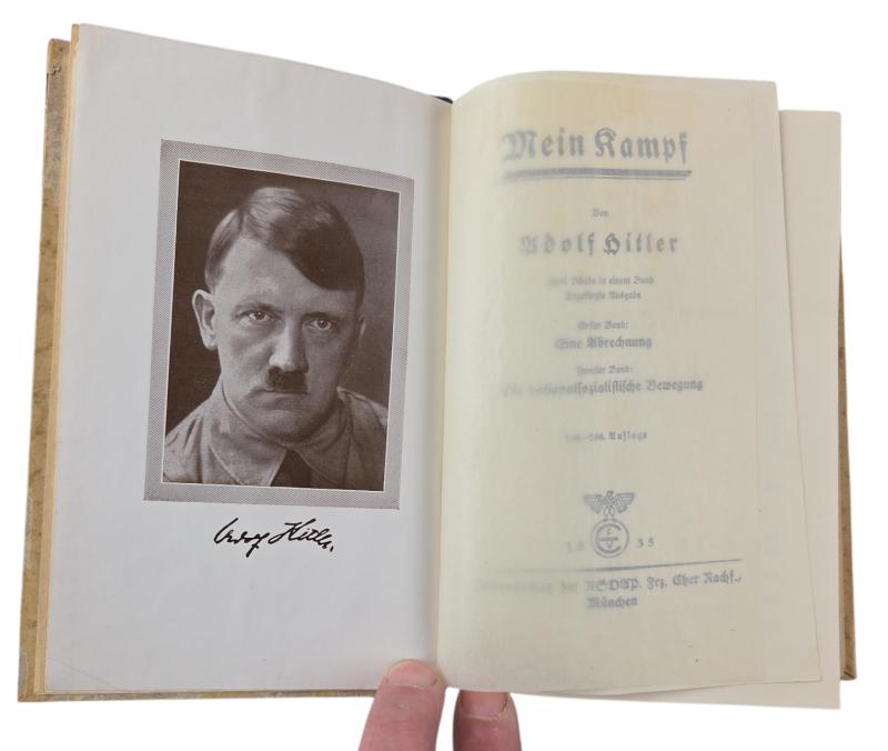 German WWII-era wedding edition, 1935, Mein Kampf.