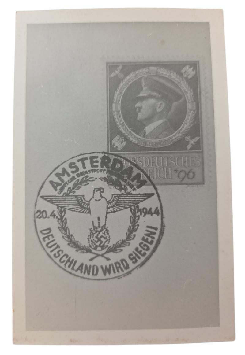 a german/dutch ww2 postcard